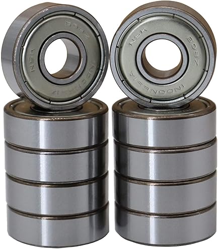NSK 608Z Deep Groove Ball Bearing, Single Row, Single Shield